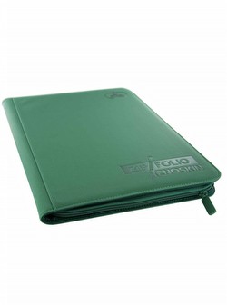 Ultimate Guard XenoSkin Green 9-Pocket ZipFolio Case [12 ZipFolios]