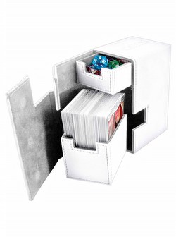 Ultimate Guard White Flip 'n' Tray Deck Case 80+
