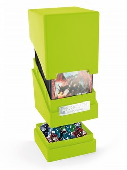 Ultimate Guard Light Green Monolith Deck Case 100+ Carton [24 deck cases]