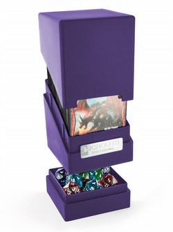 Ultimate Guard Purple Monolith Deck Case 100+ Carton [24 deck cases]