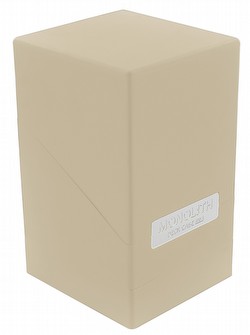 Ultimate Guard Sand Monolith Deck Case 100+ Carton [24 deck cases]