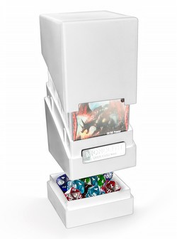 Ultimate Guard White Monolith Deck Case 100+ [6 deck cases]