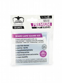 Ultimate Guard Premium Square Board Game Sleeves Case [180 packs]