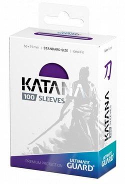 Ultimate Guard Katana Standard Size Purple Sleeves Box [10 packs]