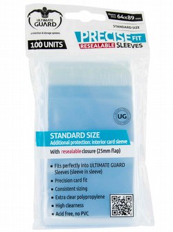 Ultimate Guard Standard Size Precise-Fit Resealable Sleeves [10 packs]