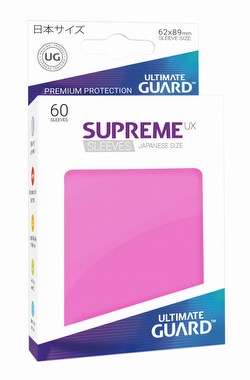 Ultimate Guard Supreme UX Japanese/Yu-Gi-Oh Size Pink Sleeves Case [5 boxes]