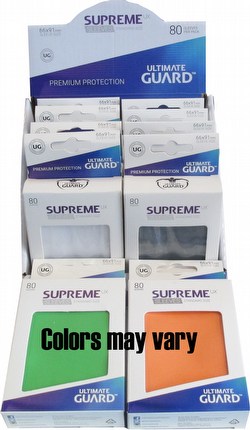 Ultimate Guard Supreme UX Standard Size Mixed Colors Sleeves Case [5 boxes]