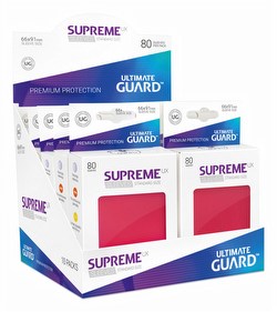 Ultimate Guard Supreme UX Standard Size Red Sleeves Case [5 boxes]