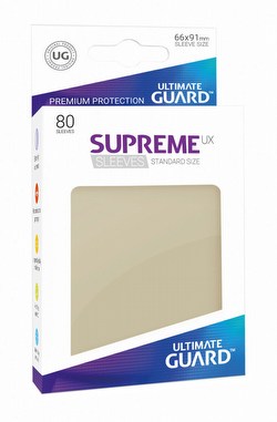 Ultimate Guard Supreme UX Standard Size Sand Sleeves Case [5 boxes/50 packs]
