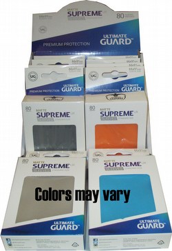 Ultimate Guard Supreme UX Standard Size Matte Mixed Colors Sleeves Case [5 boxes]