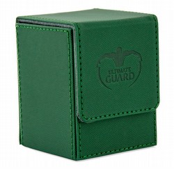 Ultimate Guard Xenoskin Green Flip Deck Case 100+ Carton [12 deck cases]