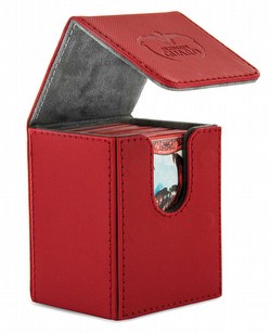 Ultimate Guard Xenoskin Red Flip Deck Case 100+ Carton [12 deck cases]
