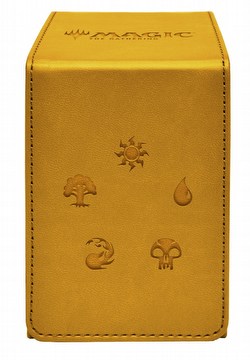 Ultra Pro Alcove Flip Box Gold Deck Box Case [6]