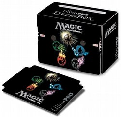 Ultra Pro Deck Box - Magic: The Gathering Mana 4 All Symbols Side Load with Life Counter