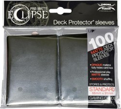 Ultra Pro Pro-Matte Eclipse Chroma Fusion Standard Size Deck Protectors Box - Jet Black