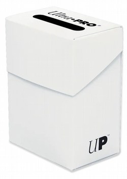 Ultra Pro White Deck Box Case [30 deck boxes]