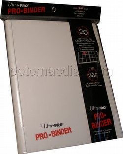 Ultra Pro 9-Pocket White Pro Binder Case [6 binders]