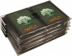 Ultra Pro Standard Size Deck Protectors - Green Magic Mana Symbol [5 packs]