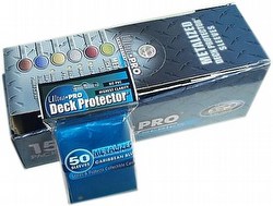 Ultra Pro Standard Size Metalized Deck Protectors Box - Caribbean Blue