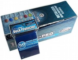 Ultra Pro Standard Size Metalized Deck Protectors Box - Sapphire Glow