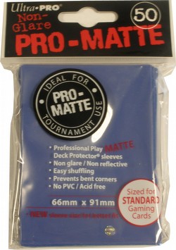 Ultra Pro Pro-Matte Standard Size Deck Protectors Case - Blue [10 boxes]