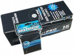 Ultra Pro Standard Size Deck Protectors Box - Raven Black [15 packs/box]