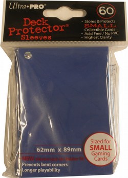 Ultra Pro Small Size Deck Protectors Box - Blue [10 packs/62mm x 89mm]