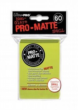 Ultra Pro Pro-Matte Small Size Deck Protectors Box - Bright Yellow
