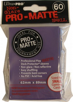 Ultra Pro Pro-Matte Small Size Deck Protectors Box - Purple