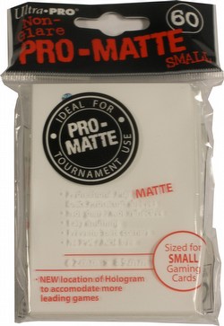 Ultra Pro Pro-Matte Small Size Deck Protectors Box - White