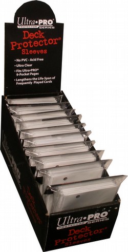 Ultra Pro Small Size Deck Protectors Case - White [10 boxes] (New Hologram Location)