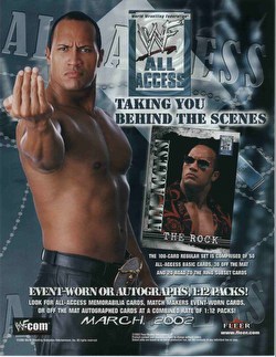 02 Fleer WWF All Access Case [6] Wrestling