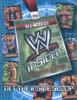 06 2006 Topps WWE Insider Wrestling Cards Box Case [Hobby/8 boxes]
