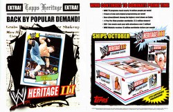 07 2007 Topps WWE Heritage Wrestling Cards III Box Case [Hobby/12 boxes]