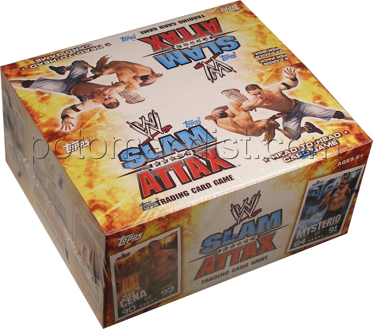Official WWE Slam Attax Todd Grisham Raw Card 