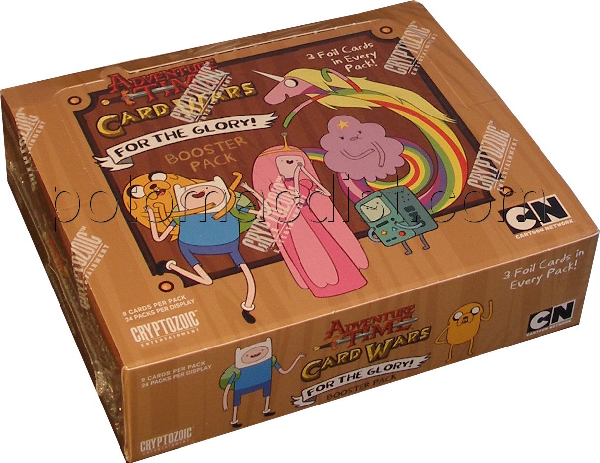 For The Glory Booster Box 24 Packs, NIB Adventure Time Card Wars Cryptozoic 