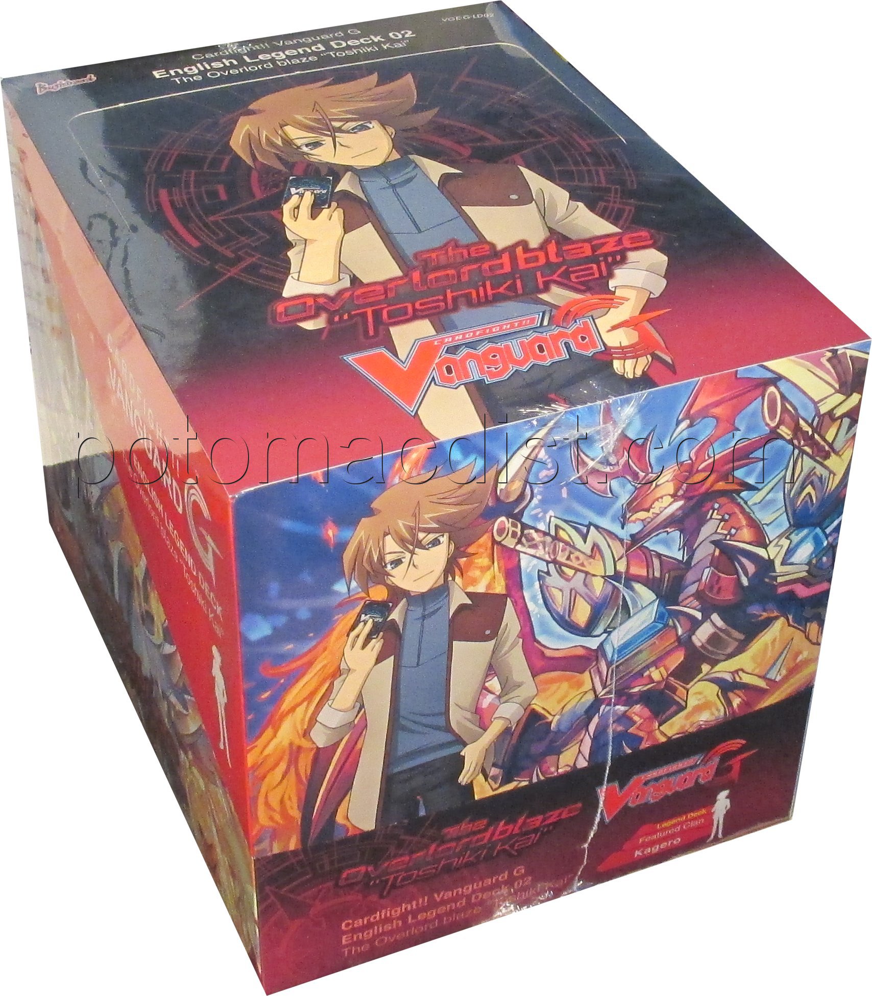 The Overlord blaze "Toshiki Kai" Vanguard G Legend Deck 2 Deck Box 