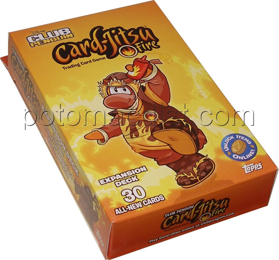  Topps Club Penguin CardJitsu Fire Trading Card Game