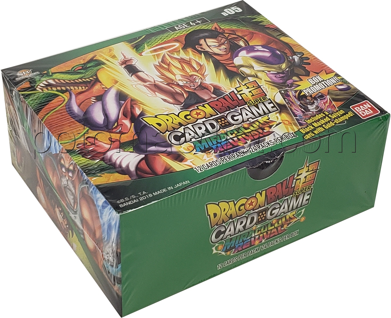 Bandai Bcldbb1121 Dragon Ball Super CG Booster Pack Miraculous Revival for sale online 