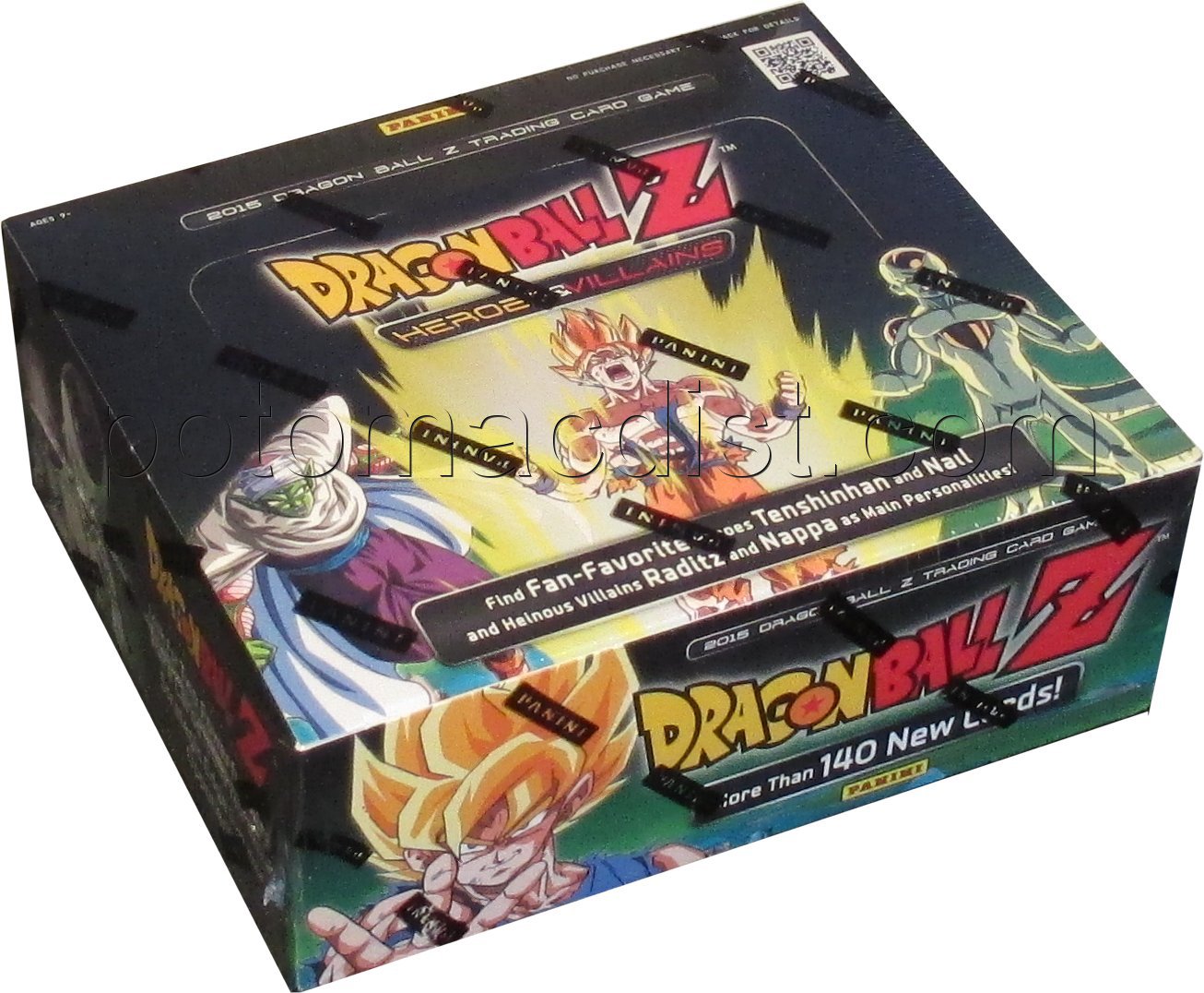 Dragon Ball Z Collectible Card Game Heroes & Villains Booster Box 