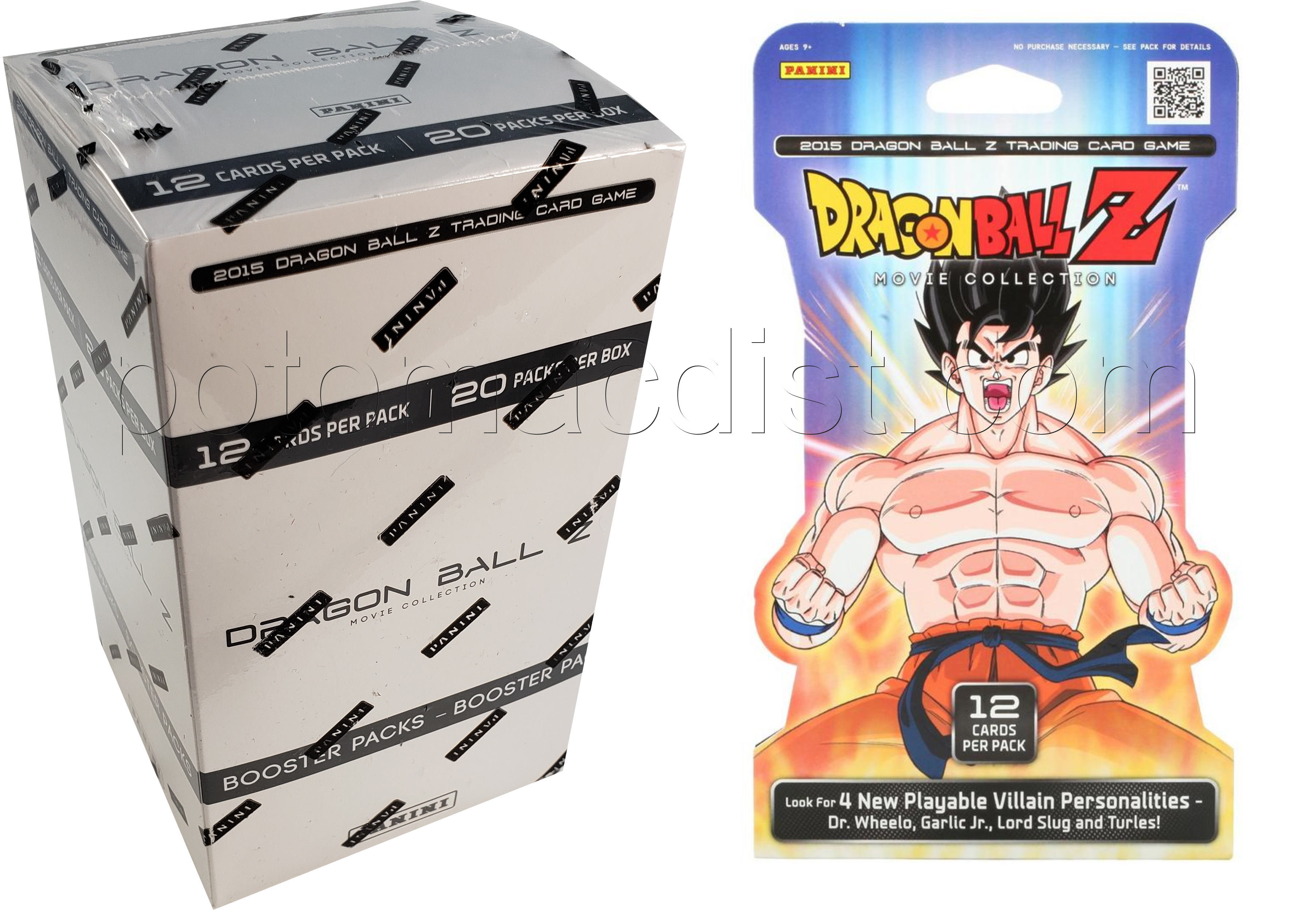 Dragon Ball Z Movie Collection Booster Box Sealed DBZ TCG Panini 