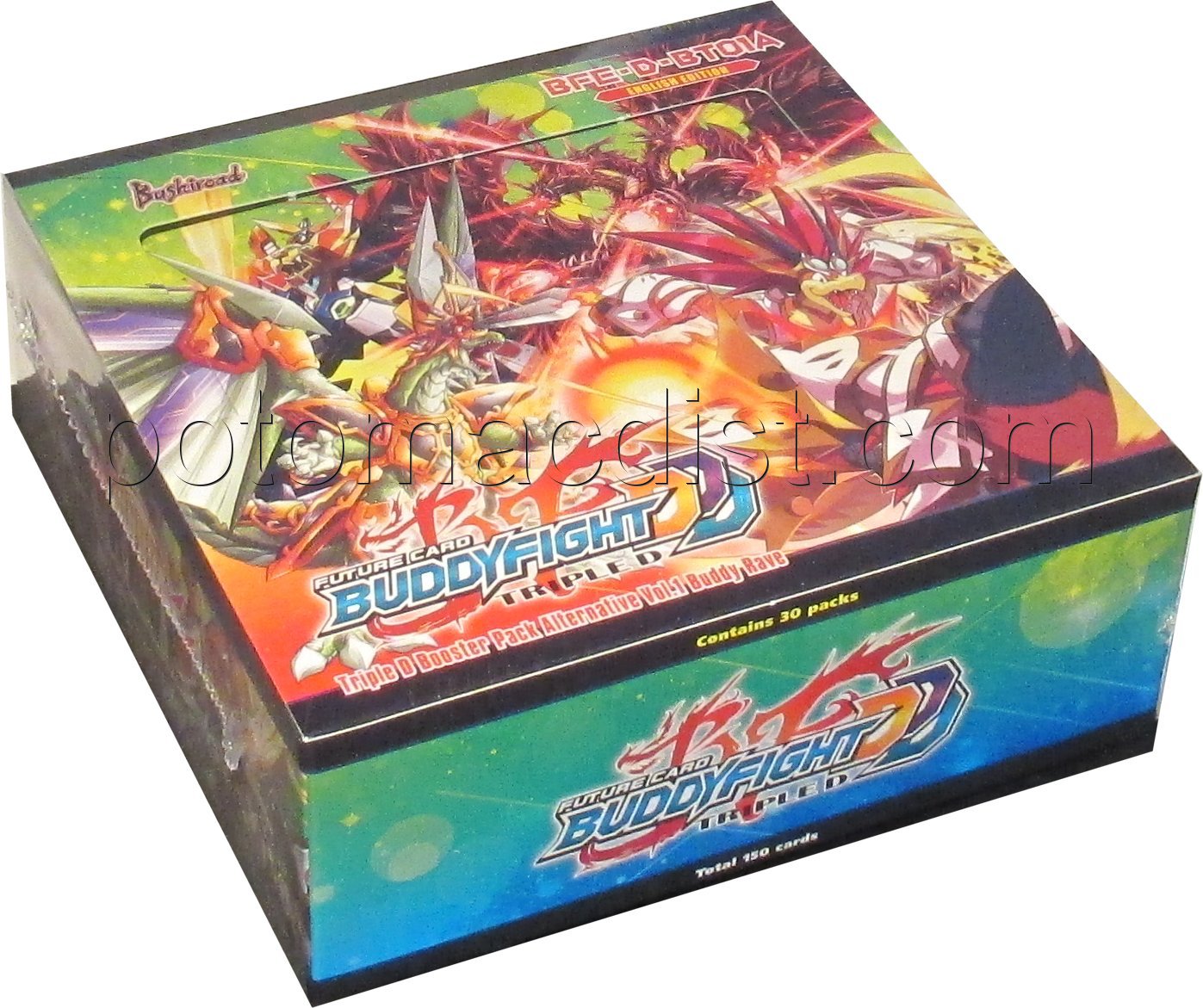 Factory Sealed English 30x packs Details about   Future Card Buddyfight Booster Box 