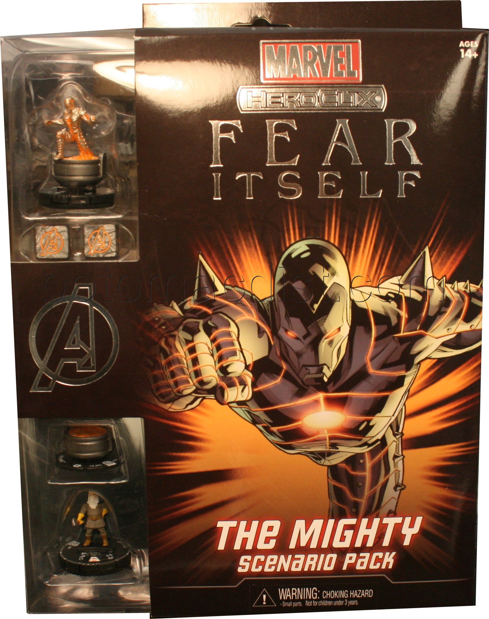 Heroclix Marvel Fear Itself OP 3x IRON FIST #018 Mighty Avengers Heroes for Hire 
