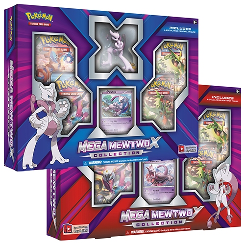 Pokemon: Mega Mewtwo X & Mega Mewtwo Y Playmat