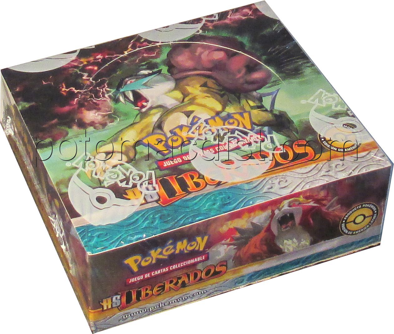 Pokemon HGSS Heart Gold Soul Silver Unleashed Booster Box (36