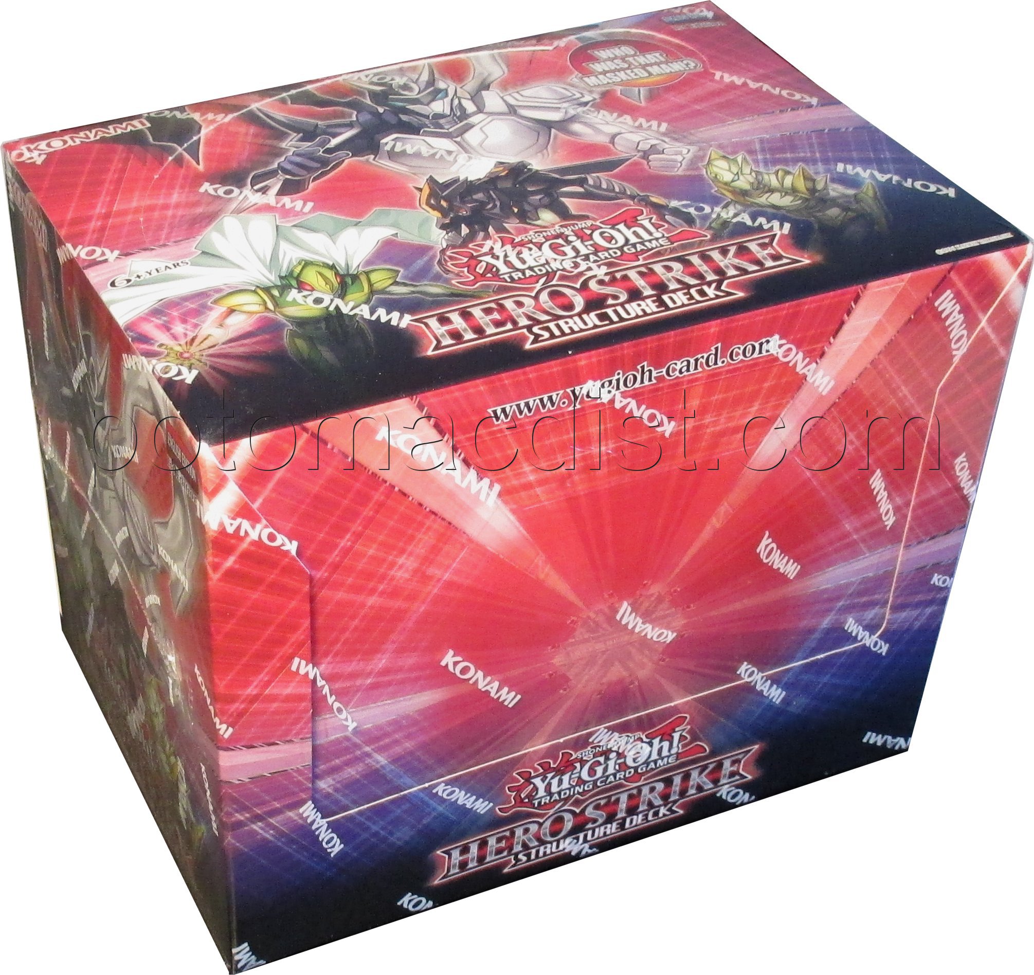Trading Card Game Structure Deck Hero Strike NIB Yu-Gi-Oh 