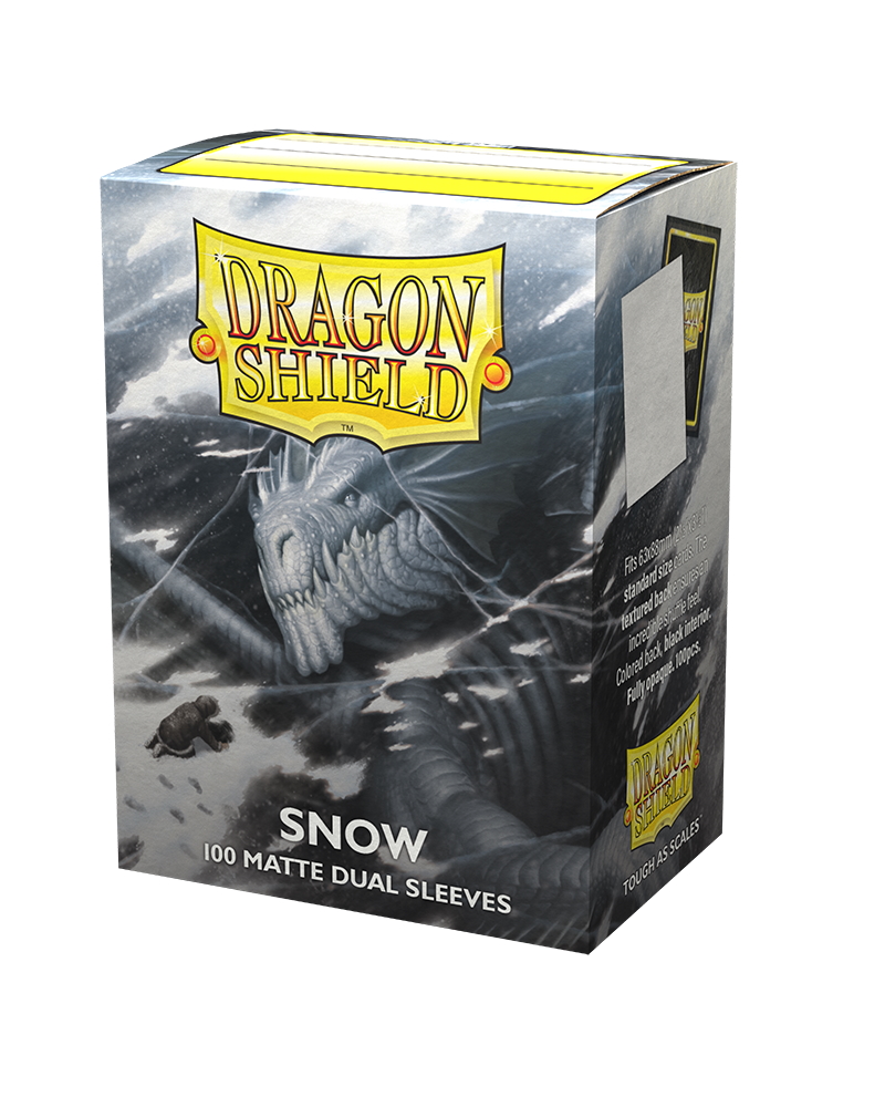 Arcane Tinmen 10 packs Dragon Shield Matte Black Standard Size Card Sleeves Display Box