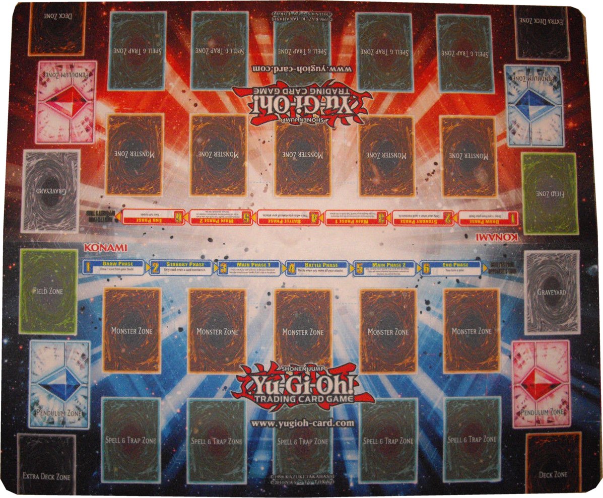 2020 YuGiOh Yugi Muto Card Zones Battlefield Trading Card Game Playmat Free Tube 