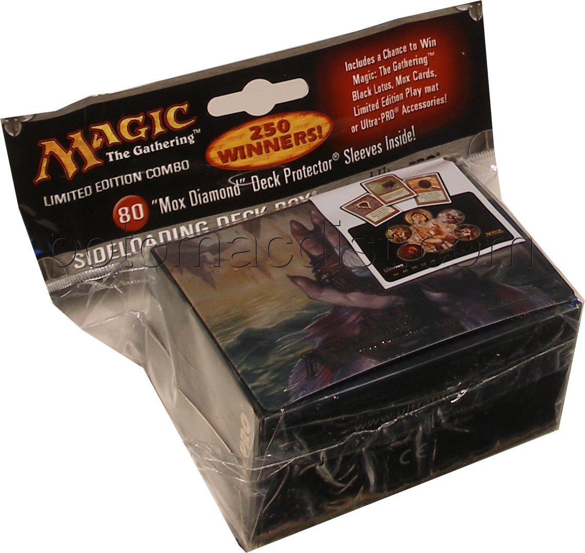 Ultra Pro MTG Magic MOX DIAMOND Deck Box Combo with 80 Sleeves