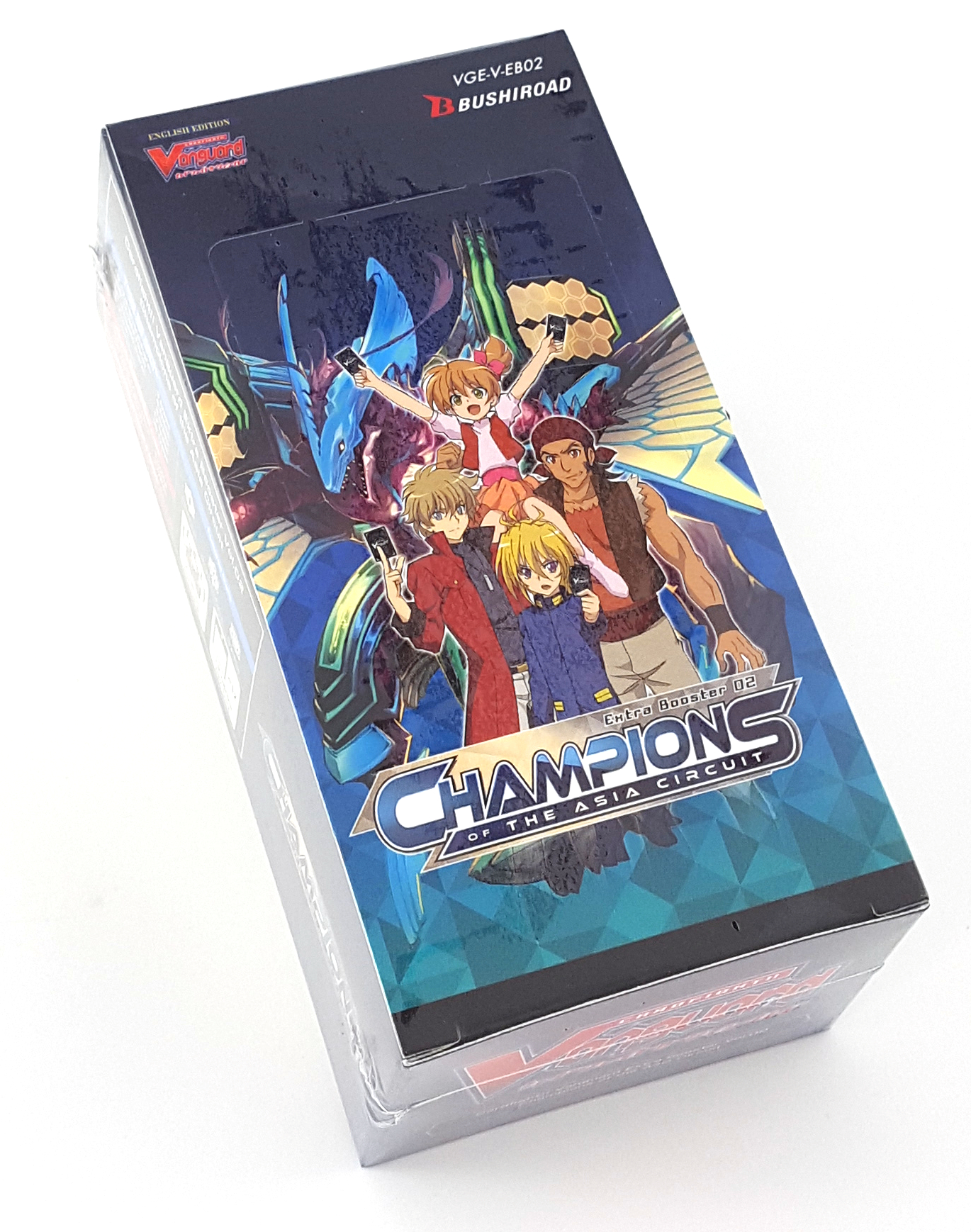Cardfight! Vanguard Champions Of The Asia Circuit Extra Booster Box  Lot of 4 